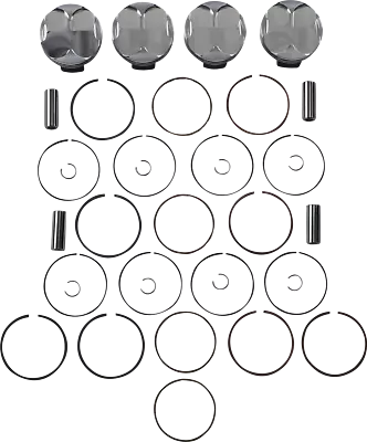 JE Piston Kit Rings Pins FSR STD 67mm Bore 13.1:1 Yamaha YZF R6 2006-2020 • $1102.10
