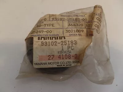 $7.95 • Buy Nos Yamaha Crank Shaft Oil Seal Br 250 Et 410 400 340 300 Cs Ec 340 78-11 