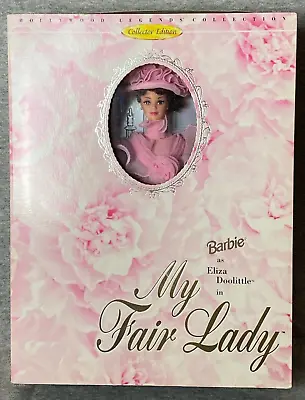 My Fair Lady Barbie As Eliza Doolittle In Pink Organza Gown Collector Doll 1995 • $29.96