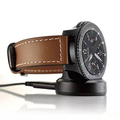 Smart Watch Wireless Charging Charger Cradle Dock Stand For Samsung Gear S2 S3 • $20.77