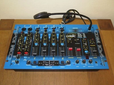 £169 • Buy Citronic CDM10:4 DSP - 4-channel DJ Mixer With DSP FX & Lamp / PERFECT