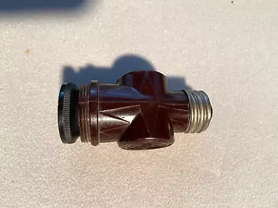 Vintage Snapit Electrical Bakelite Parts Plug Screw In Fixtures Parts • $3.95