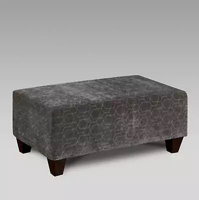 Camero Fabric Cocktail Ottoman Onyx • $299.99