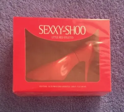 Sexxy-Shoo Eau De Parfum Spray - Little Red Stoletto - 30ML - New & Sealed (N) • £8.99