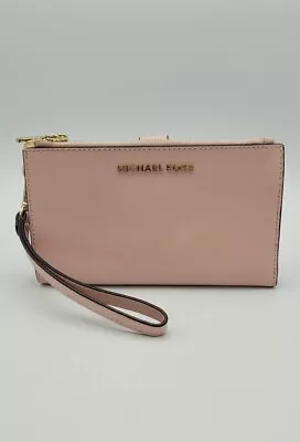 Michael Kors Jet Set Large Wristlet Wallet Powder Blush • $69.99