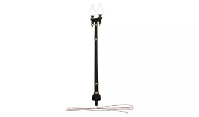 NEW Woodland JP5648 Double Lamp Post Street Lights 2 O Scale FREE US SHIP • $26.99