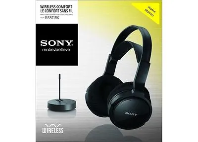 £24.99 • Buy Sony MDR-RF811RK Wireless Rechargeable Stereo Headphones