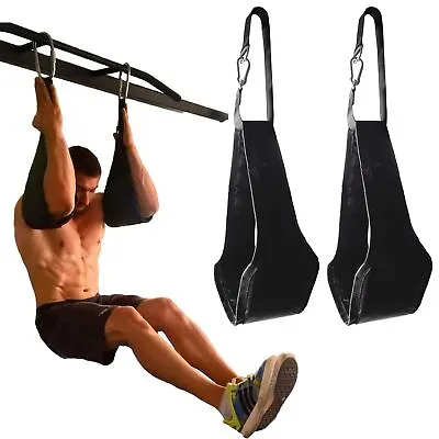 Exercise Fitness AB Sling Straps Suspension Pull Up Abdominal Crunch Home Gym • $21.99