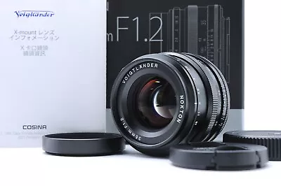 [Unused] Voigtlander Nokton 35mm F/1.2 Lens For Fuji Fujifilm X-Mount From Japan • $459.99