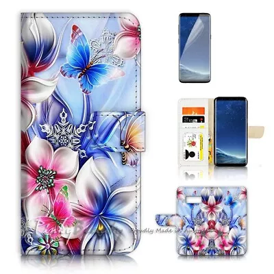 ( For Samsung S8 Plus / S8+ ) Case Cover P21751 Flower • $12.99