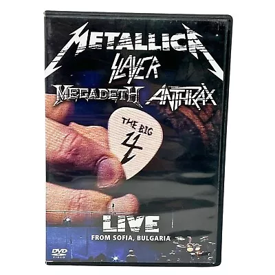 Big 4: Live From Sofia Bulgaria: Metallica (DVD) Music Concert Good Condition!!! • $21.80