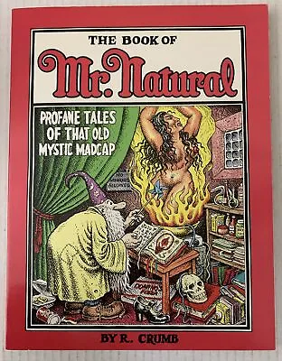 Book Of Mr. Natural: Profane Tales Of That Old Mystic - R Crumb - HARDCOVER • $18.99