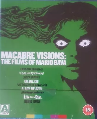 Macabre Visions Films Of Mario Bava Blu-Ray Limited Edition - Region B - NEW  • £1300