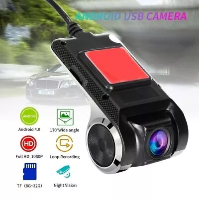 HD 1080P In Car DVR Camera Dash Cam G-sensor Mini USB Driving Video Recorder AU • $19.99