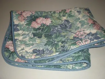 $24.58 • Buy Laura Ashley Ashbourne Hydrangea Floral 1 Padded Pillow Sham Flanged 26 X20  USA