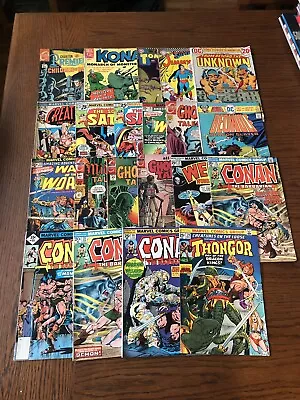 21 Marvel Bronze Age Horror Sci-fi Lot Son Of Satan War Of The Worlds + More • $19.99