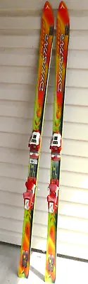 Dynastar Team G9 Geant Racing 182cm Snow Skis With Marker M49 Bindings France • $124.95
