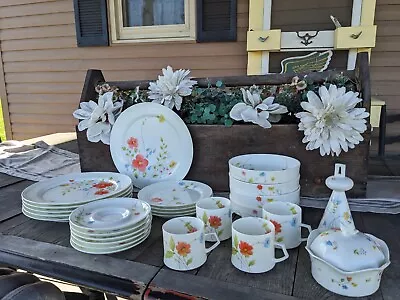 Vintage Mikasa  Just Flowers  Miscellaneous Dining Set • $298