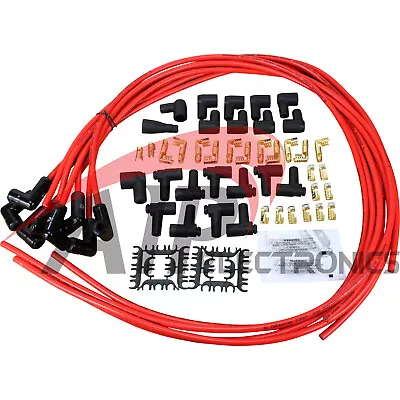 Dragon Fire 8.5mm SPORT CERAMIC Spark Plug Wire Set 90 Female Socket & Male HEI • $139.95