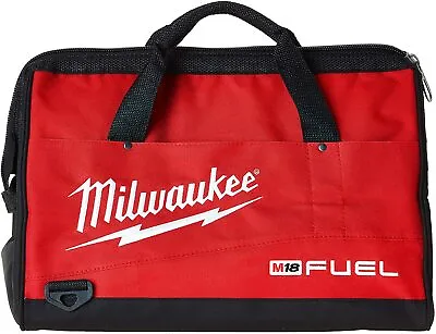  Milwaukee Fuel M18 16”  Heavy Duty Contractors Tool Bag 16” X 10” X 11” • $24.99