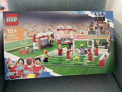 NEW LEGO 40634 Icons Of Play Factory Sealed Set SAM KERR/RAPINOE/OSHOALA/NAGASAT • $190