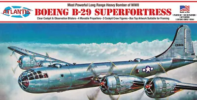 Boeing B-29 Superfortress 1:120 Scale With Swivel Stand Atlantis Models • $25.99