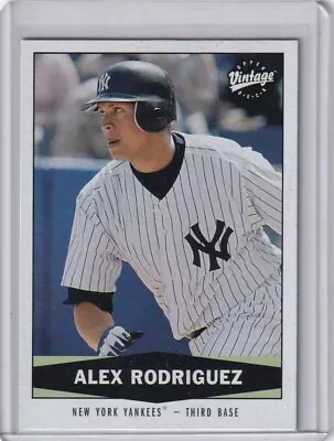 2004 Ud Vintage Sp 451 Alex Rodriguez  Yankees • $3