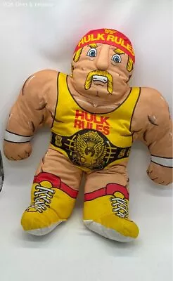 Vintage 1990's Plush WWF HULK HOGAN Wrestling Buddies From TONKA • $9.99