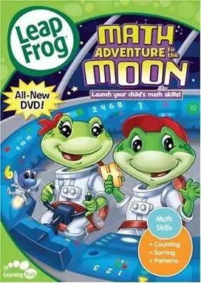 Leapfrog: Math Adventure To The Moon [DVD] - DVD - GOOD • $5.23