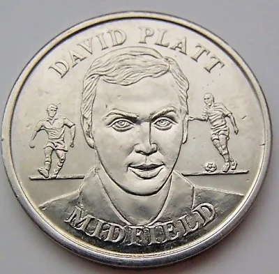 £1.99 • Buy Football, Token, David Platt, 1996, England Squad Medal Collection