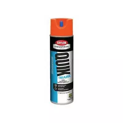 Krylon Industrial A03905004 Inverted Marking Paint 17 Oz. Orange Water -Based • $6.35