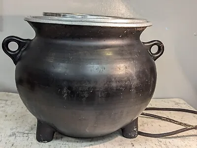 Witch's Brew Warming Cauldron Vintage Campbell's Soup Company Black Tested • $119.99