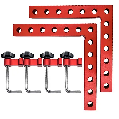 Right Angle Clamp 90 Degree Positioning Squares 5.5  X 5.5  Corner Clamps • $22.99