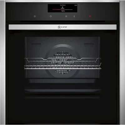 £1563.95 • Buy Neff N90 Slide And Hide Single Oven With Pyrolytic Cleaning - Black B58CT68H0B