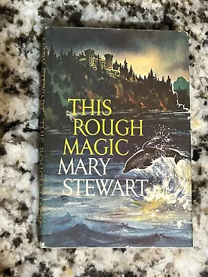 This Rough Magic By Mary Stewart Vintage 1st Edition 1964 Book Club Ed. HC/DJ • $19.19