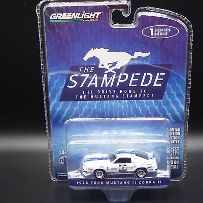 2024 Greenlight 1976 Ford Mustang Ii Cobra 11 The Stampede Series 1:64 • $9.99