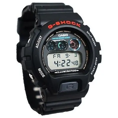 Casio DW6900-1V  G-Shock 200 Meter Watch Chronograph Illuminator Alarm NEW • $54.50