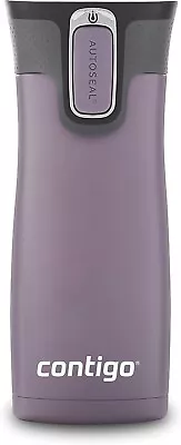 West Loop Stainless Steel Vacuum-Insulated Travel Mug With Spill-Proof Lid Keep • $31.73