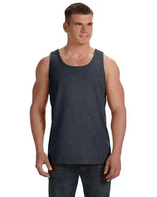 Fruit Of The Loom 39TKR Mens Sleeveless Casual Blank Soft Cotton Plain Tank Top • $7.39