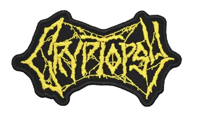 Cryptopsy Sew-on Patch | Canadian Montreal Technical Death Metal Band Logo • $6.99