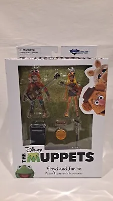 Disney Diamond Select Toys The Muppets Floyd And Janice Action Figure New In Box • $99.99