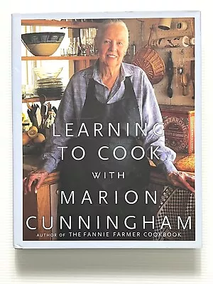 Learning To Cook With Marion Cunningham Cookbook HC DJ 1999 • $20