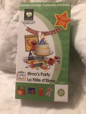 Cricut Cartridge - SESAME STREET ELMO'S PARTY With Manual And Case • $24.95