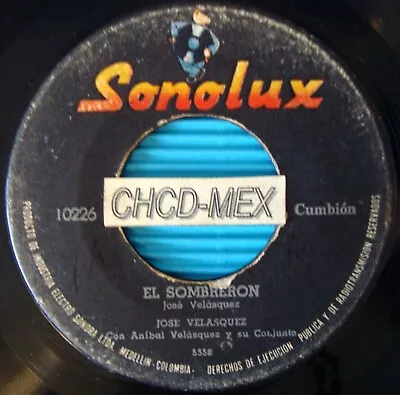 ☀ Sonolux 45 Colombia ●jose Velasquez● Cumbiamba Cumbia Latin Sabor • $19.99