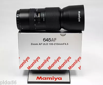 Mamiya 645 DF / AFD III  / AF 105-210mm/4.5 ULD (ULTRA LOW DISPERSION) LENS • $520