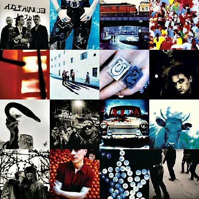 U2 Achtung Baby BANNER 3x3 Ft Fabric Poster Tapestry Flag Album Cover Art • $24.95
