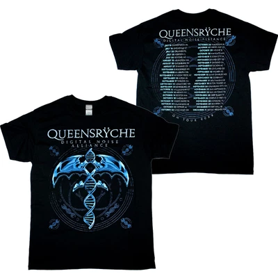 $30.99 • Buy Queensryche Digital Noise Alliance Tour July December 2022 T Shirt Black
