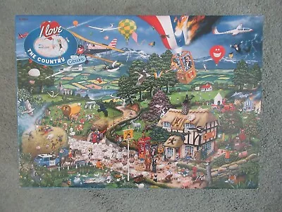 Mike Jupp's I LOVE THE COUNTRY - Hilarious Jigsaw - 1000 Pieces • £5.99