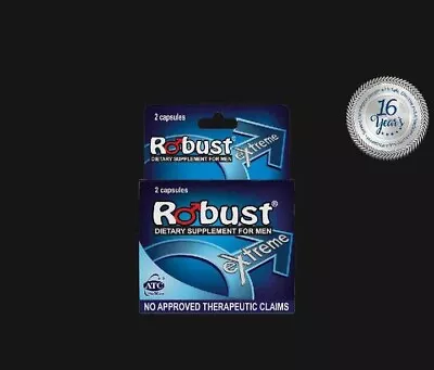 Robust Extreme By 2's (1 Box) Boost Sexual Desire & Stamina Enhance Erection  • $22.14