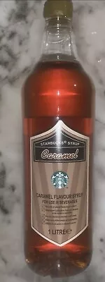 Starbucks Authentic Caramel Syrup Starbucks Caramel Starbucks 1L TRACKED 24 • £33.99